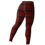 Bold red tartan leggings for punk, grunge and trad style. A classic that never quits. Recycled materials, UPF 50+, squat-proof. 